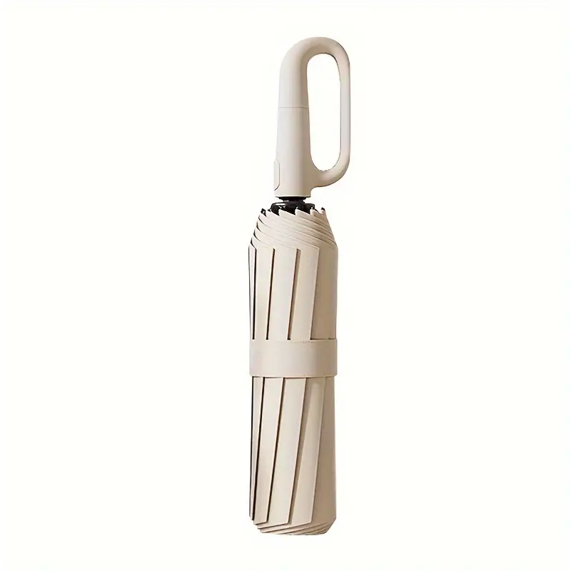 8-Rib Automatic Open and Close Umbrella-Clasp Handle