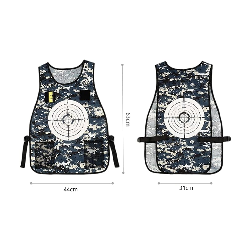 Reptronic Target Vest, Safety Goggle and Shooting Target Combo