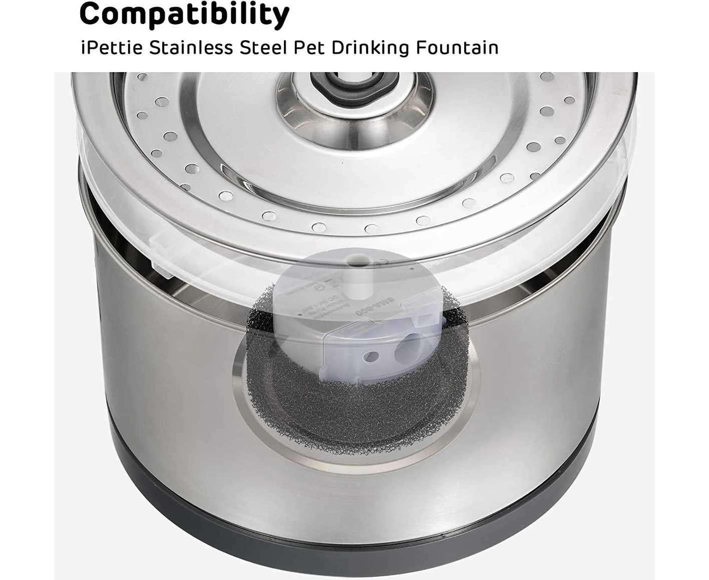 Cat/Dog Stainless Steel Water Fountain Pump Replacement