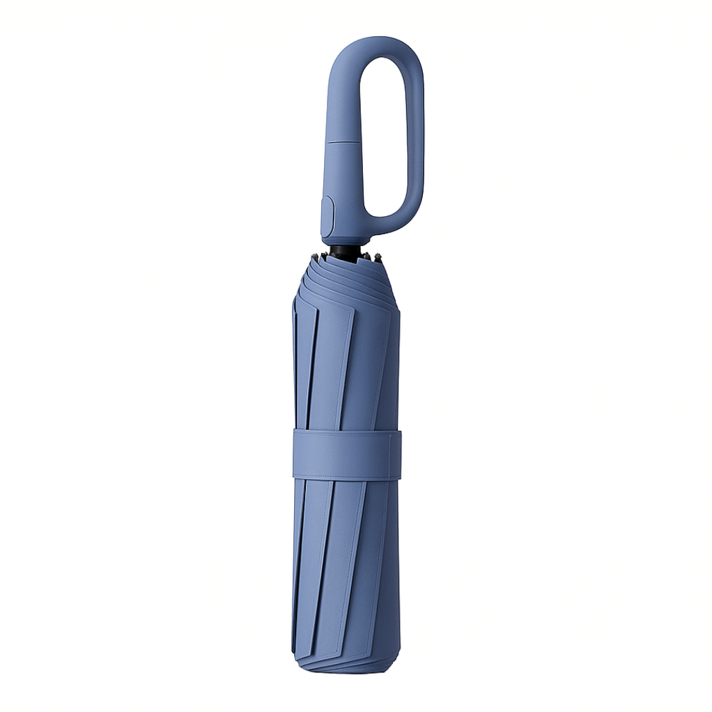 8-Rib Automatic Open and Close Umbrella-Clasp Handle