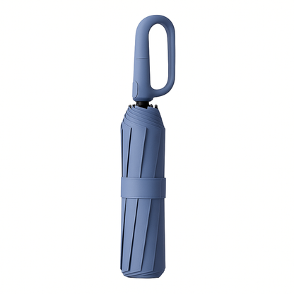 8-Rib Automatic Open and Close Umbrella-Clasp Handle