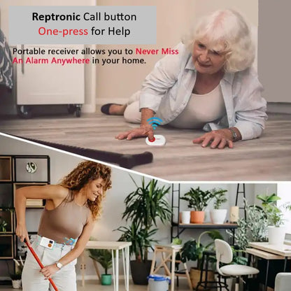 Reptronic Wireless caregiver SOS system with digital display RPTCC028