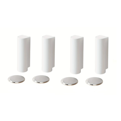 Reptronic Set of 4 Durable Magnetic Door Stoppers - No drill
