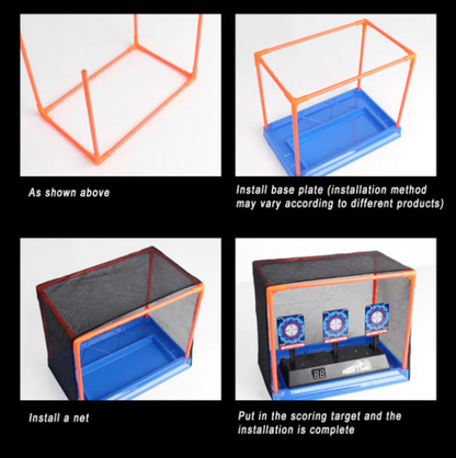 Reptronic Electronic Shooting Target - Toy Bullet Guns - Auto Reset Target