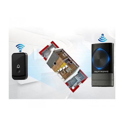 Reptronic DIY Wireless Doorbell RTPDB27- 1R 2B