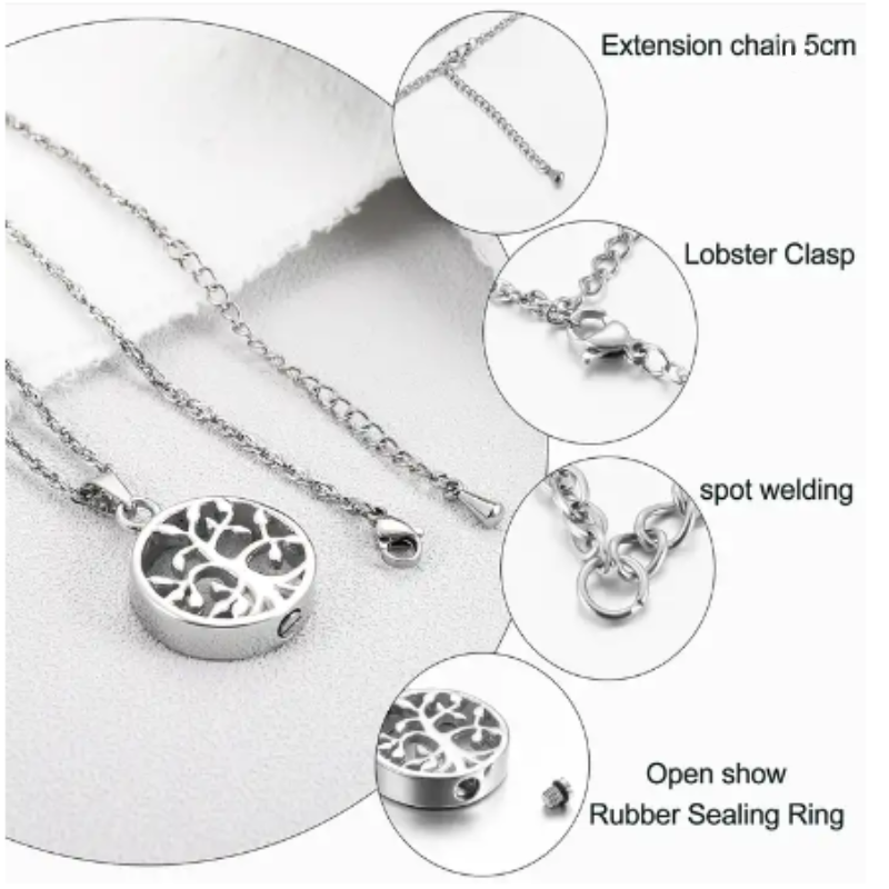 Memorial Safe Keeping Pendant - Tree of Life