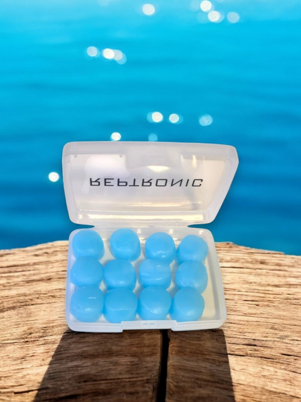 Reptronic Soft Silicone Earplugs - Blue