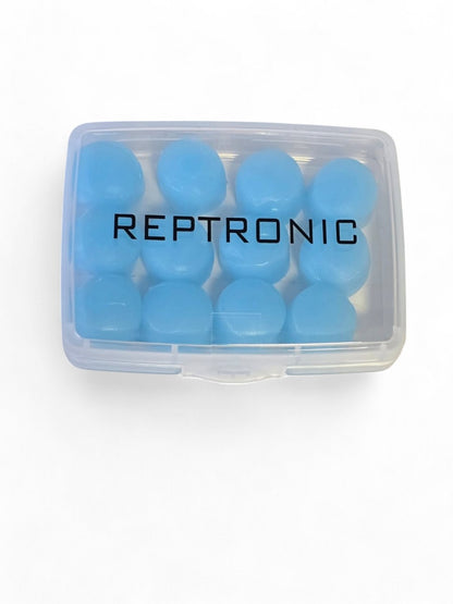 Reptronic Soft Silicone Earplugs - Blue