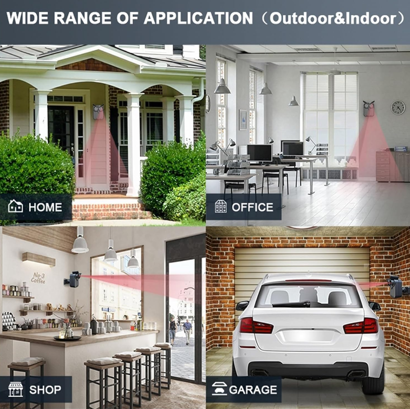Reptronic DIY Owl - Eye Wireless Doorbell: RPTDB48 - 1R1B
