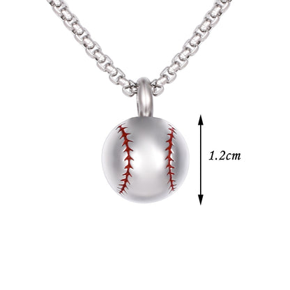 Memorial Safe Keeping Pendant - Baseball